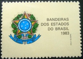 Selo postal Comemorativo do Brasil de 1983 - C 1363 ET N