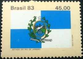 Selo postal do Brasil de 1983 Rio de Janeiro - C 1365 N