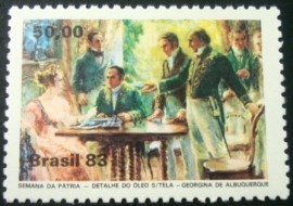 Selo posal COMEMORATIVO do Brasil de 1983 - C 1349 N
