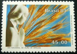 Selo postal de 1983 Ação de Graças - C 1368 N