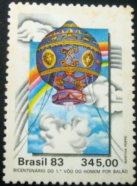 Selo postal Comemorativo do Brasil de 1983 - C 1370 N