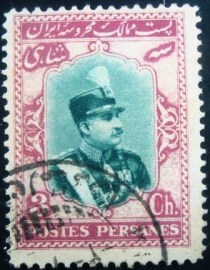 Selo postal do Iran de 1929 Rezā Shāh Pahlavi 3