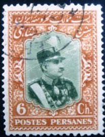 Selo postal do Iran de 1929 Rezā Shāh Pahlavi 6