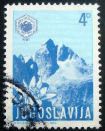 Selo postal da Iuguslávia de 1983 Slovenian Mountaineering Society
