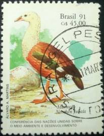 Selo postal COMEMORATIVO do Brasil de 1991 - C 1736 U