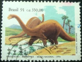Selo postal COMEMORATIVO do Brasil de 1991 - C 1740 U