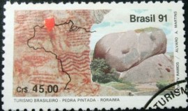 Selo postal COMEMORATIVO do Brasil de 1991 - C 1742 NCC