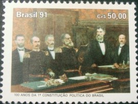 Selo postal COMEMORATIVO do Brasil de 1991 - C 1751 M