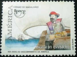 Selo postal COMEMORATIVO do Brasil de 1991 - C 1753 N