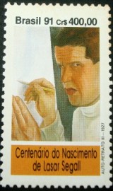 Selo postal COMEMORATIVO do Brasil de 1991 - C 1761 M