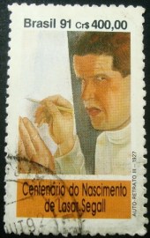Selo postal COMEMORATIVO do Brasil de 1991 - C 1761 U