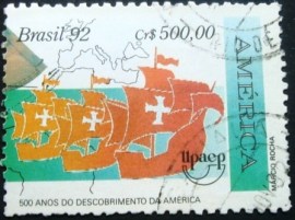 Selo postal COMEMORATIVO do Brasil de 1992 - C 1788 U