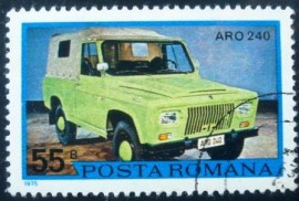 Selo postal da Romênia de 1975 A.R.O.
