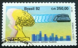 Selo postal COMEMORATIVO do Brasil de 1992 - C 1790 NCC