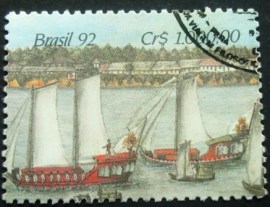 Selo postal COMEMORATIVO do Brasil de 1992 - C 1792  NCC