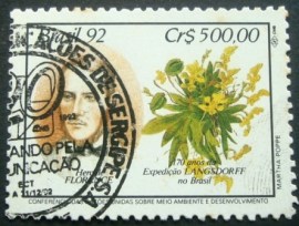 Selo postal COMEMORATIVO do Brasil de 1992 - C 1794 MCC