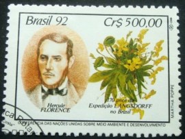 Selo postal COMEMORATIVO do Brasil de 1992 - C 1794 NCC