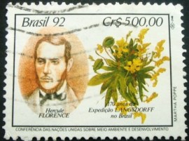 Selo postal COMEMORATIVO do Brasil de 1992 - C 1794 U