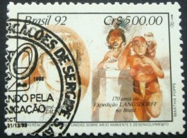Selo postal COMEMORATIVO do Brasil de 1992 - C 1795 MCC