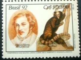 Selo postal COMEMORATIVO do Brasil de 1992 - C 1796 M