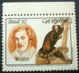 Selo postal COMEMORATIVO do Brasil de 1992 - C 1796 M