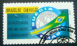 Selo postal COMEMORATIVO do Brasil de 1992 - C 1798 NCC