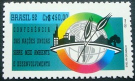 Selo postal COMEMORATIVO do Brasil de 1992 - C 1799 M