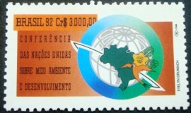 Selo postal COMEMORATIVO do Brasil de 1992 - C 1800 M