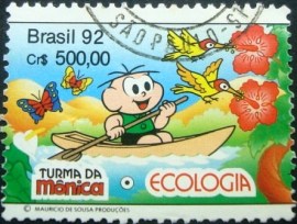 Selo postal COMEMORATIVO do Brasil de 1992 - C 1802 U