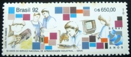 Selo postal COMEMORATIVO do Brasil de 1992 - C 1814 N