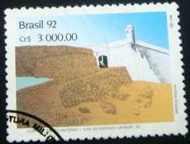 Selo postal COMEMORATIVO do Brasil de 1992 - C 1816 NCC