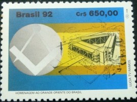 Selo postal COMEMORATIVO do Brasil de 1992 - C 1817