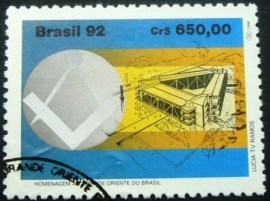 Selo postal COMEMORATIVO do Brasil de 1992 - C 1817 NCC