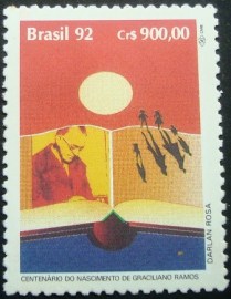 Selo postal COMEMORATIVO do Brasil de 1992 - C 1821 M