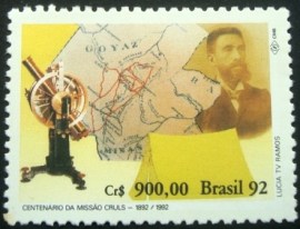 Selo postal COMEMORATIVO do Brasil de 1992 - C 1823 M