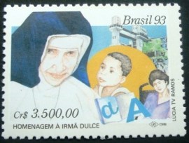 Selo postal COMEMORATIVO do Brasil de 1993 - C 1829 M