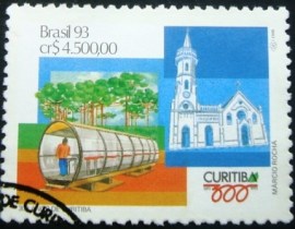 Selo postal COMEMORATIVO do Brasil de 1993 - C 1833 NCC