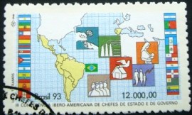 Selo postal COMEMORATIVO do Brasil de 1993 - C 1842 NCC