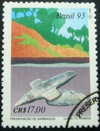 Selo postal COMEMORATIVO do Brasil de 1993 - C 1861 NCC