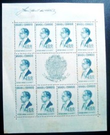 Bloco postal do Brasil de 1938 Estado Novo