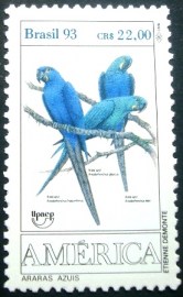 Selo postal COMEMORATIVO do Brasil de 1993 - C 1865 M