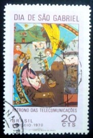 Selo postal Comemorativo do Brasil de 1970 - C 685 U