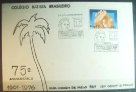 Envelope Comemorativo de 1976 TEMAPEX 76