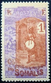 Selo postal da Somália de 1915 Drummer 1