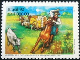 Selo postal COMEMORATIVO do Brasil de 1992- C 1785 M