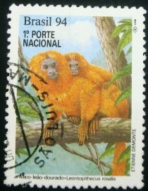 Selo postal de 1994 Mico-leão-dourado- C 1896 U