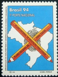 Selo postal COMEMORATIVO do Brasil de 1994- C 1900 M