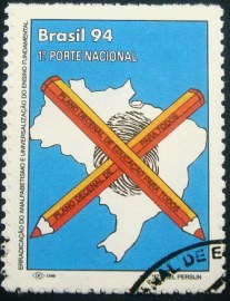 Selo postal COMEMORATIVO do Brasil de 1994- C 1900 NCC