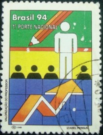 Selo postal COMEMORATIVO do Brasil de 1994- C 1901 U