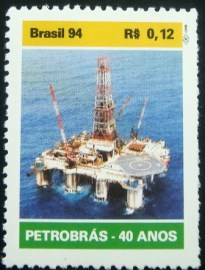 Selo postal COMEMORATIVO do Brasil de 1994- C 1906 M